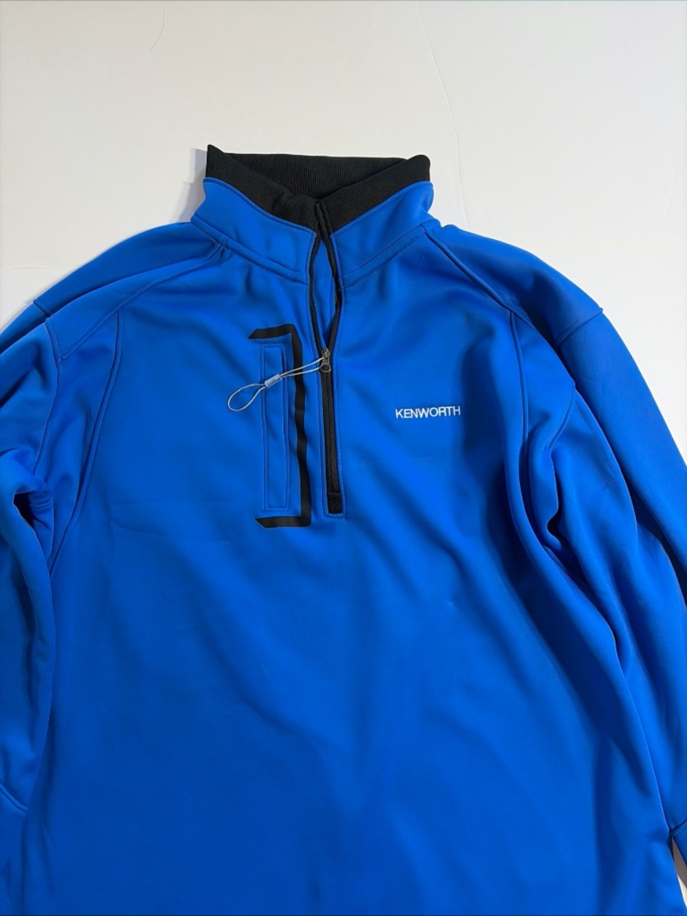 OGIO Torque Pullover Mens XL Blue Quarter Zip Long Sleeves KENWORTH leisure